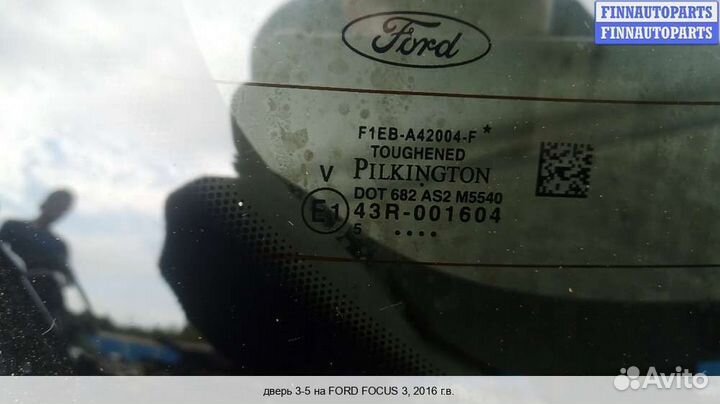 Крышка багажника Ford Focus III, 2016 1.0 Бензин