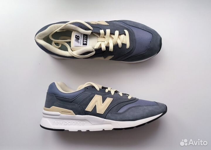 Мужские кроссовки New Balance 997Н Blue/Grey Suede