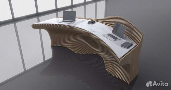 Параметрическая стойка ресепшн