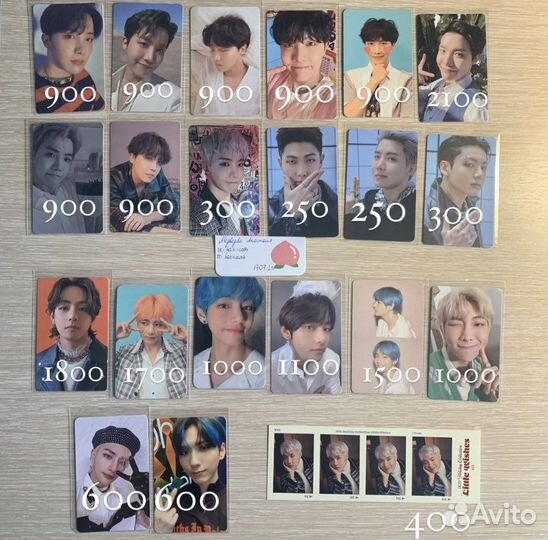 Официальные карты kpop