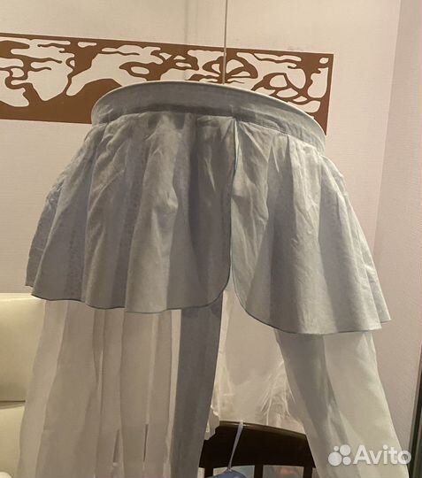 Балдахин и бортики в кроватку