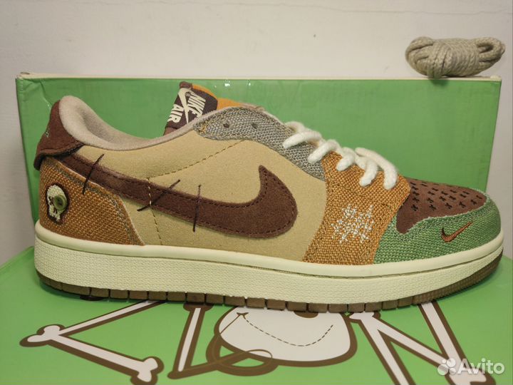 Nike Zion Williamson x air Jordan 1 low og voodoo