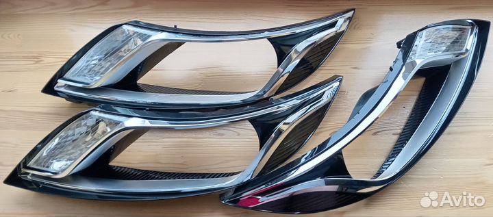 Рамки фар отрожатели KIA RIO