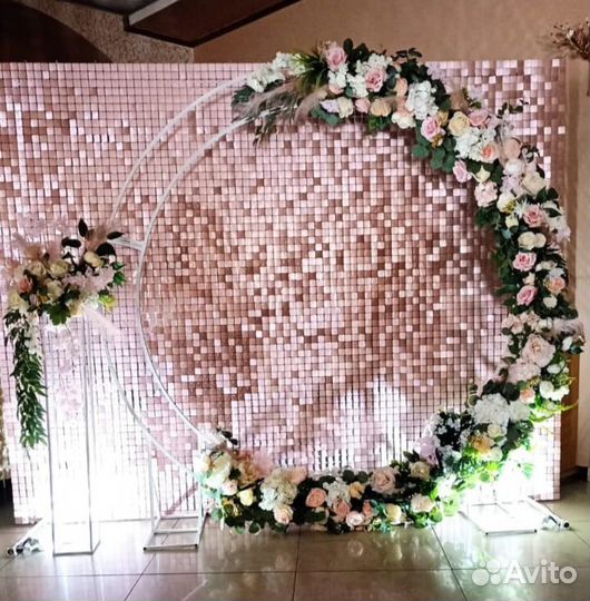 Свадебная фотозона президиум