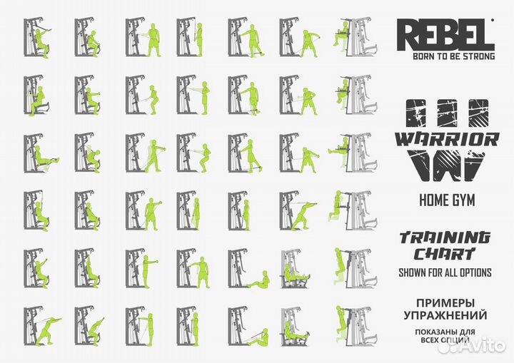 Силовой комплекс rebel warrior