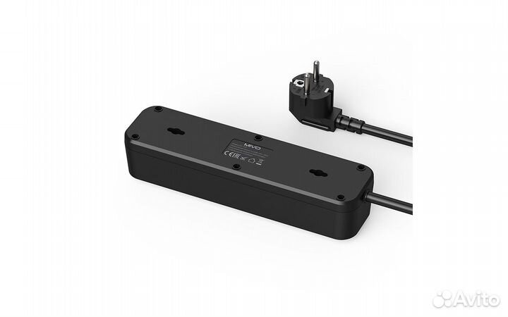 Сетевой Фильтр Mivo MC-303 3 розетки 3-usb 2М 4квт