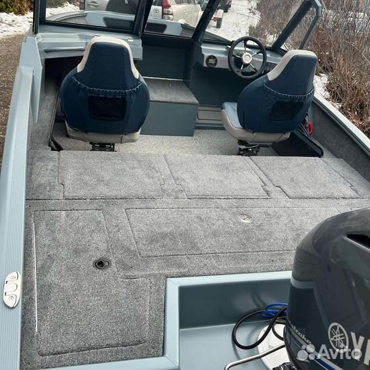 Алюминиевый катер Bossforr 580 fish