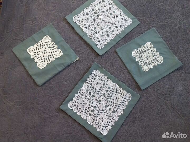 Комплект наволочек декоративных. Ручная работа