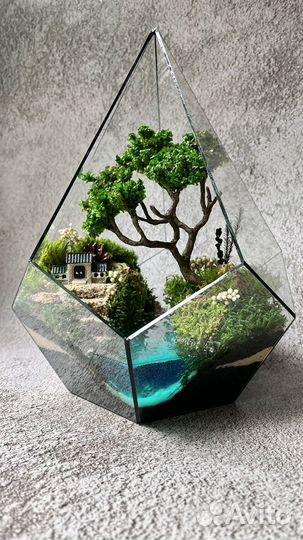 Моссариум подарки цветы