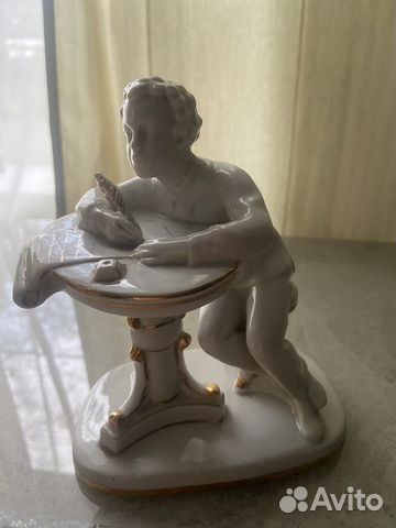 Статуэтка Пушкин антиквариат лфз