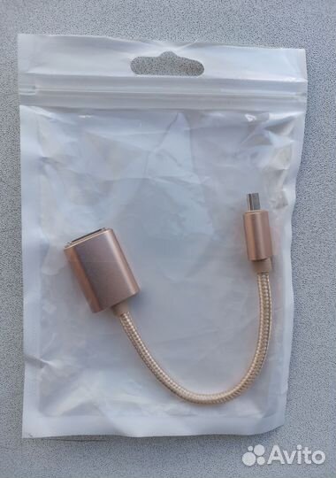 OTG переходник micro USB/USB