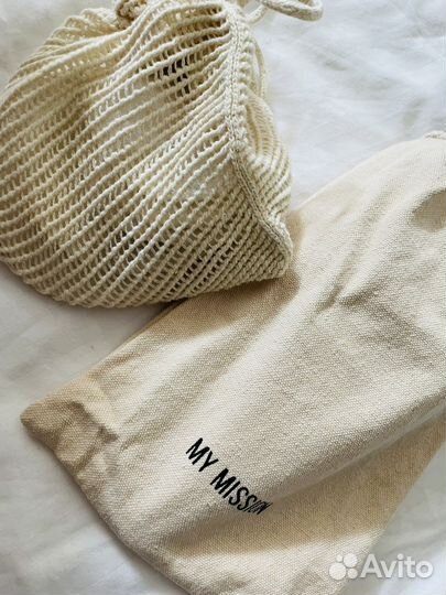 Щетка массажная и хлопковые диски hm набором