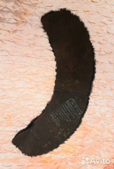 Воротник цигейка СССР чёрный