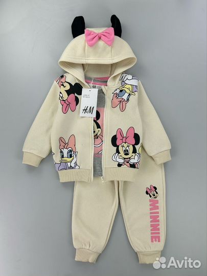 Костюм тройка для девочки 92,98,104,110,116