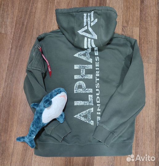 Худи Alpha industries