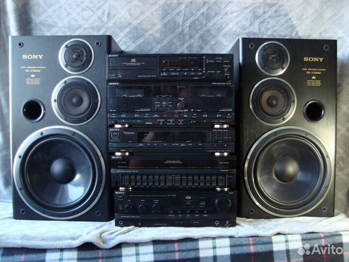 Колонки акустика sony SS - V 750 AV