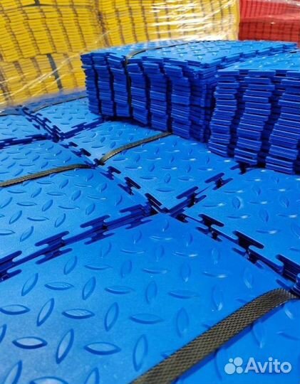 Модульная плитка пвх для гаража