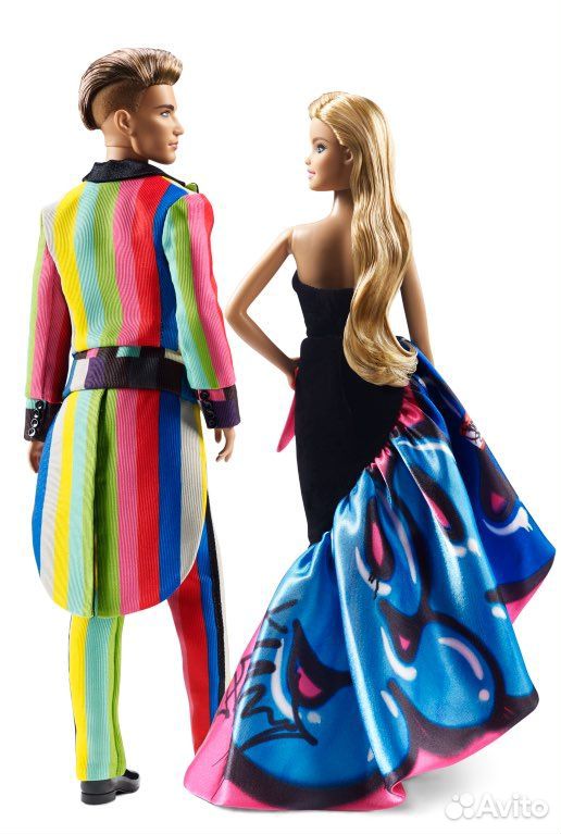 Moschino barbie and ken sale