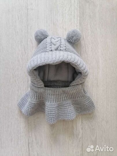 Шапка зимняя, капр, для новорожденного