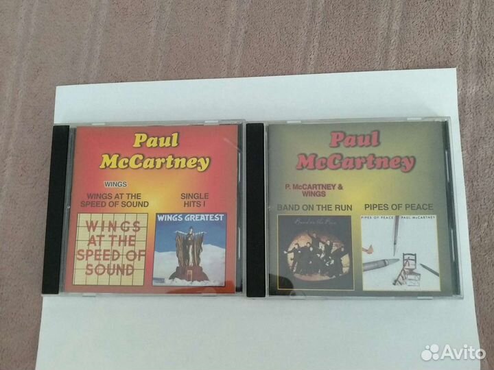 Cd диски Paul McCartney and Wings