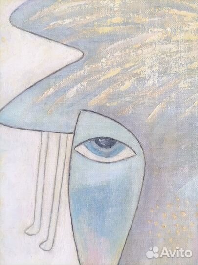 Картина маслом на холсте в раме