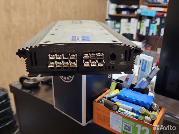 Автомобильный усилитель звука 4 канальный