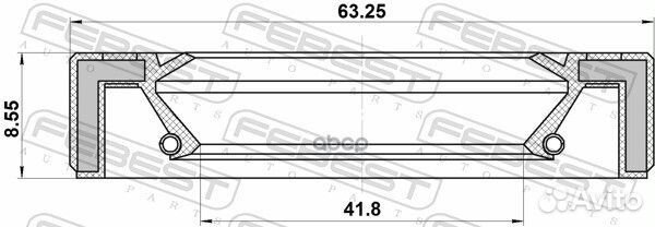 Сальник привода mazda CX-7/CX-9/volvo S40/S60/S80