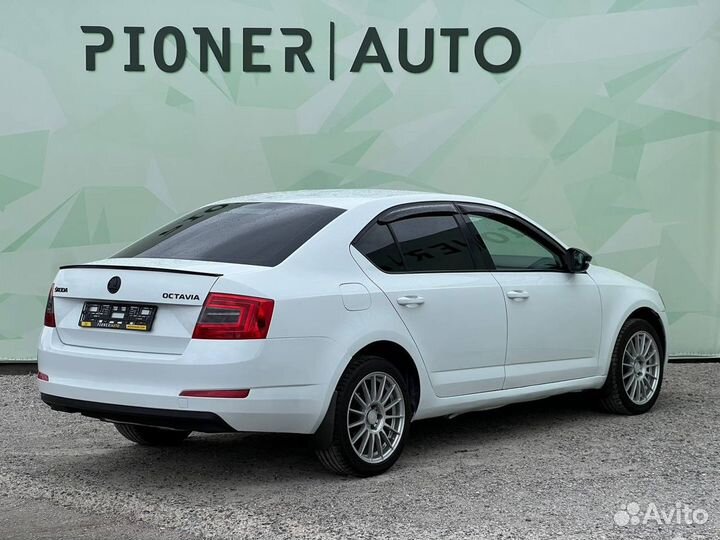 Skoda Octavia 1.6 AT, 2016, 244 400 км