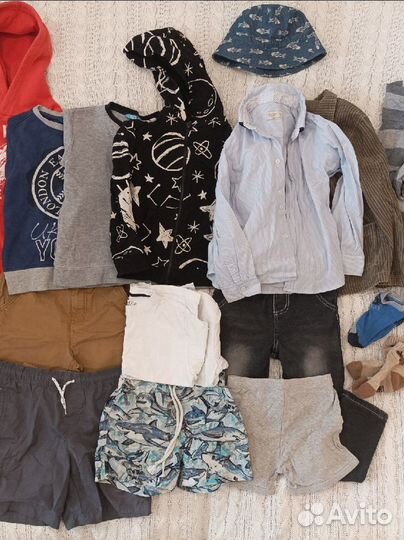 Пакет одежды на мальчика 110 - 116 - 122
