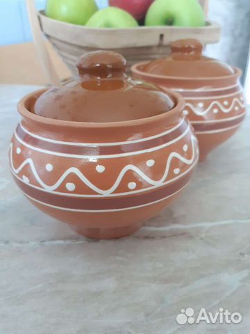 Горшочки для запекания, 500 мл., набор 2 шт