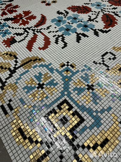 Ковер из мозаики