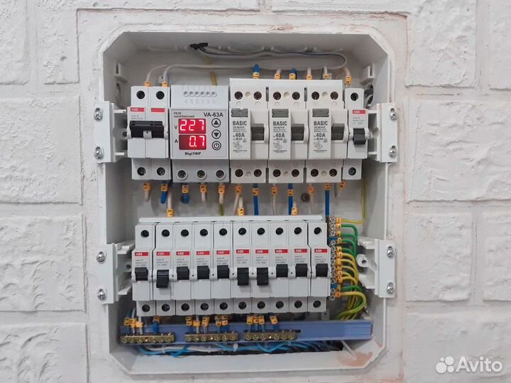 Электрик. Услуги электрика. Замена электропроводки