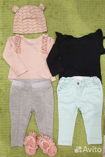 Одежда для девочки 6-9 мес