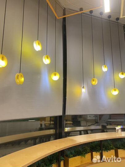 Рулонные шторы на панорамные окна