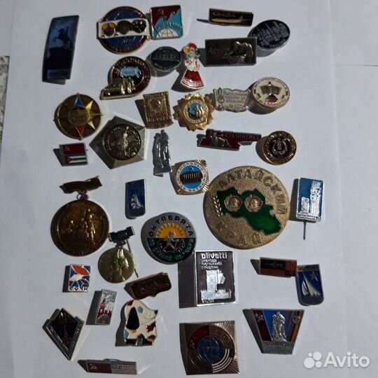 Значок СССР и иностранные