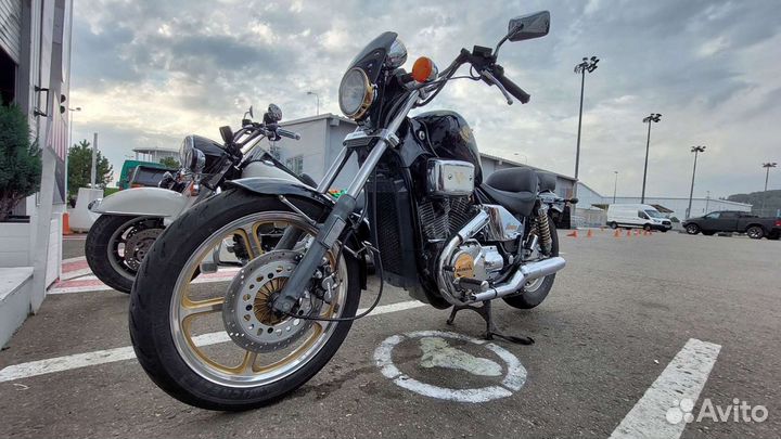 Вилка honda shadow nv750c (vt750) с колесом