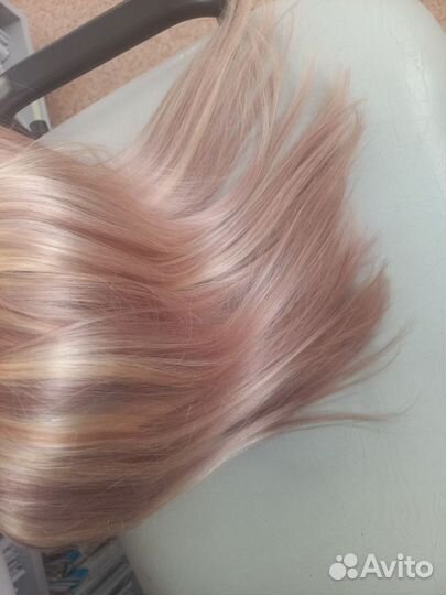 Новые натуральные волосы на заколках