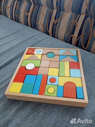 Развивающие деревянные игрушки