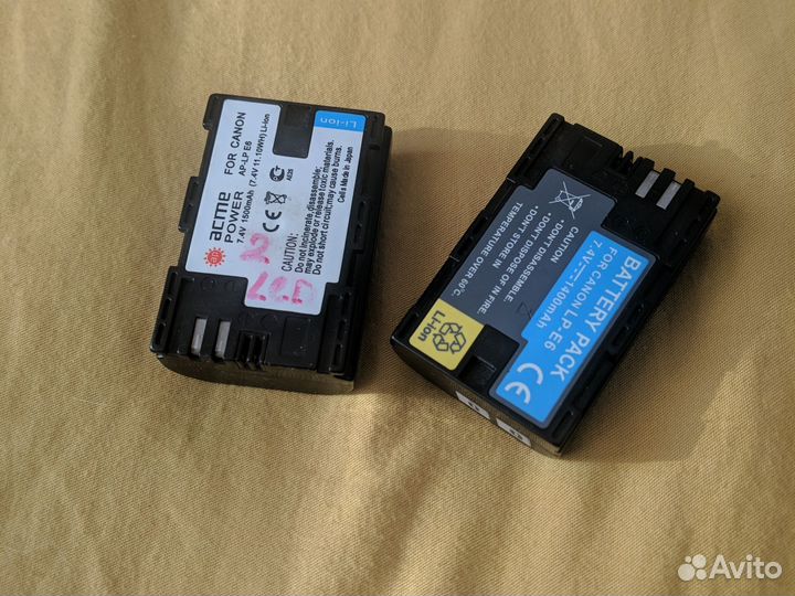 Батарея акум lp e6