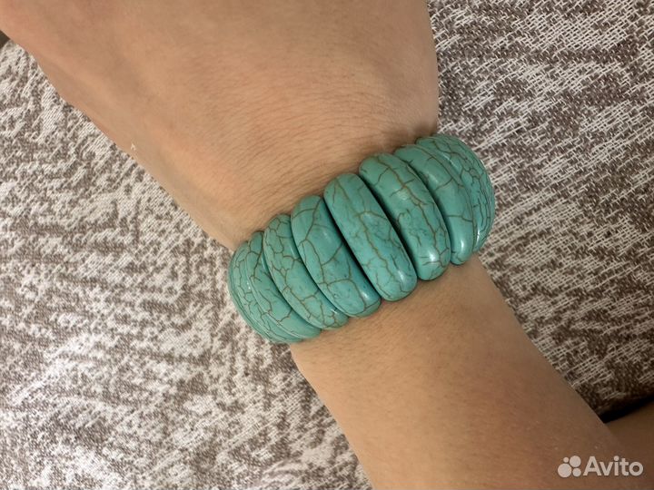 Браслет из бирюзы