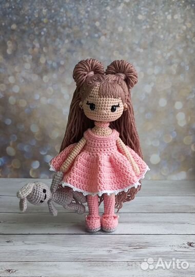 Кукла вязаные игрушки ручной работы
