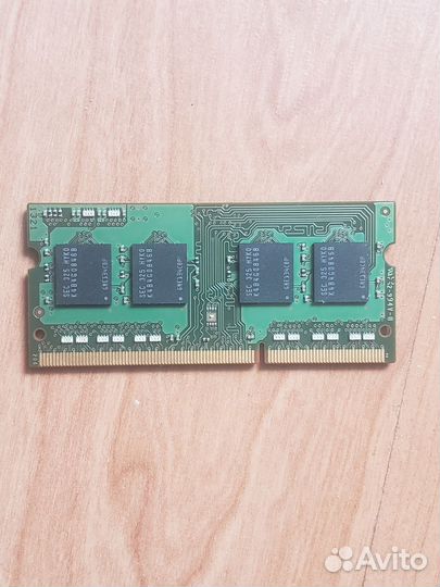 Оперативная память sodimm ddr3l 4gb samsung