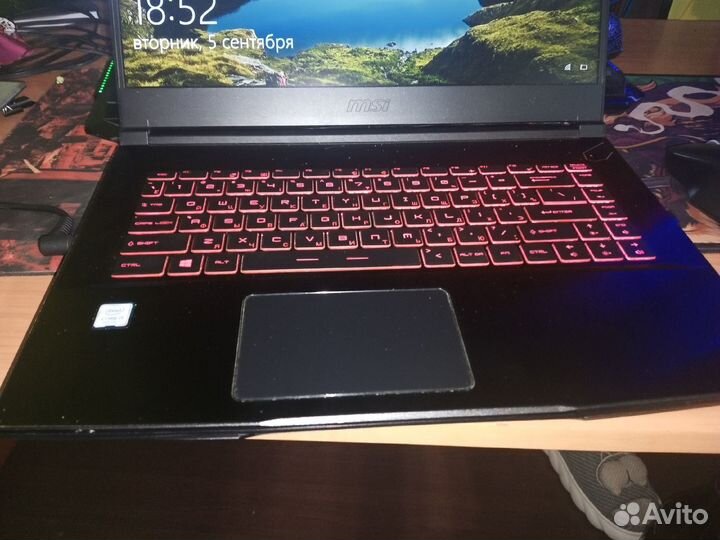 Игровой ноутбук MSI GtX 2060rtxicore 5 16gb