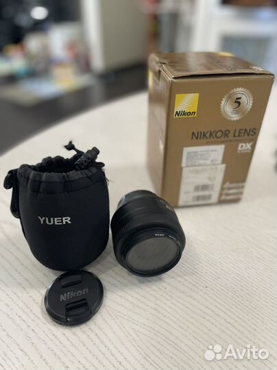 Объектив Nikon AF-S DX nikkor 35mm f/1.8G