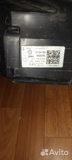 Левая фара golf 7 оригинал