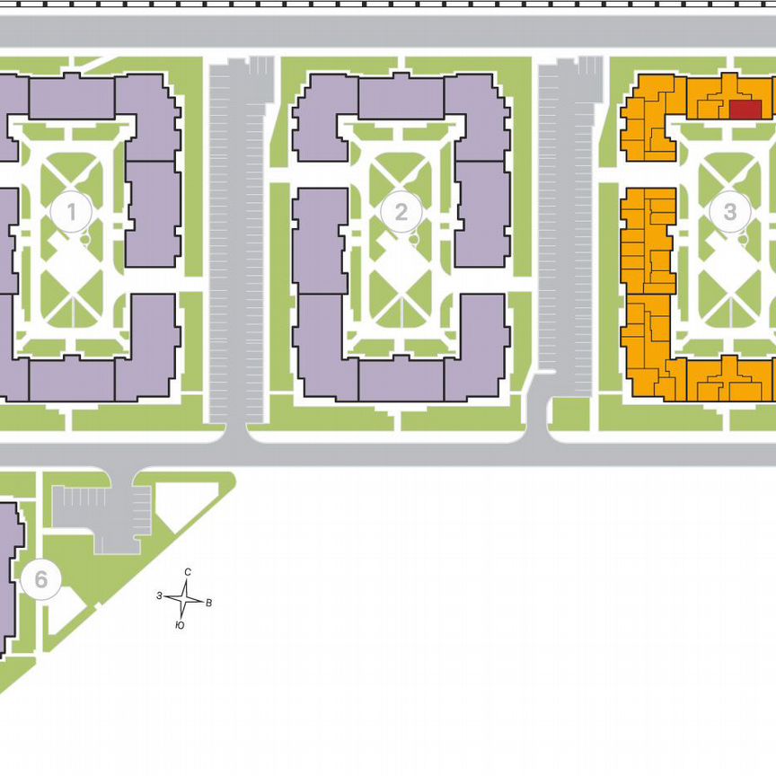 2-к. квартира, 55 м², 1/4 эт.