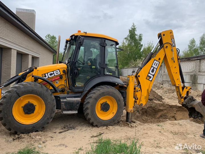 Услуги экскаватора погрузчика jcb