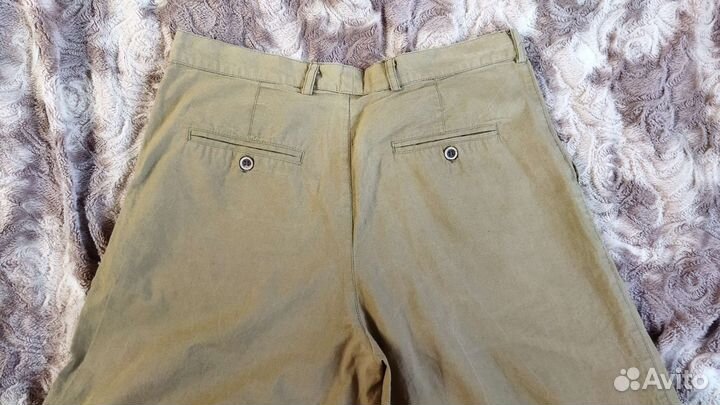 Брюки кюлоты хлопок новые 48р