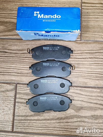 Колодки дисковые передние, арт MPS 01