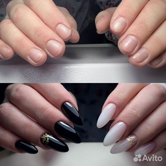 Маникюр, нарашивание, коррекция ногтей